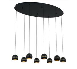 Подвесная люстра DeLight Collection MD21001034-8A black/gold