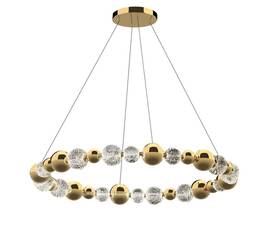 Подвесной светильник DeLight Collection Elliot Diamante MD21001002-1F gold