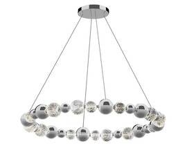 Подвесной светильник DeLight Collection Elliot Diamante MD21001002-1F chrome