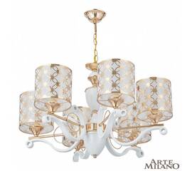Подвесная люстра Arte Milano Florentia-3097 303097/6 Wh/Gd