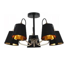 Люстра на штанге Illumico IL6120-5COU-79 BK GD
