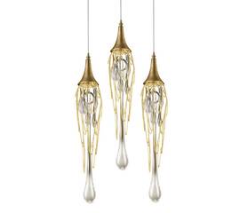 Подвесной светильник DeLight Collection Goddess Tears P68009L-3/R gold
