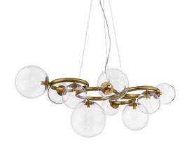 Подвесная люстра DeLight Collection Puppet P68092-9 brass