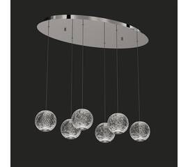 Подвесная люстра DeLight Collection Elliot Diamante MD20001012-6A chrome