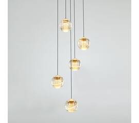 Каскадная люстра DeLight Collection MD22001052-5A gold