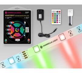 Светодиодная лента Ambrella Light LED Strip 12В 5050 7,2Вт/м RGB 5м IP20 GS2401