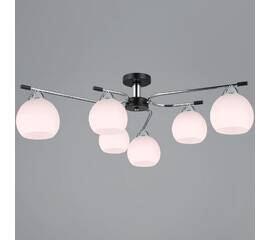 Потолочная люстра Illumico IL0638-6CSQ-24 CR BK LIBRA