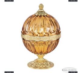 Настольная лампа Bohemia Ivele Crystal 5680L/17 G Amber/M-1H
