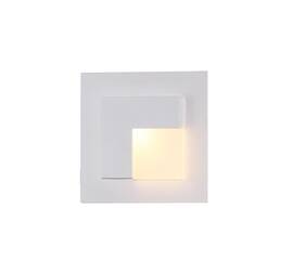 Светильник для подсветки лестниц Elvan VLS-107SQ-3W- WW-Wh