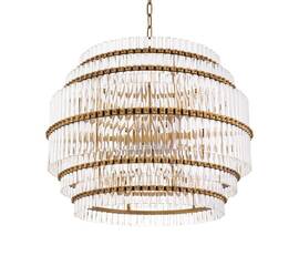 Подвесная люстра DeLight Collection Scottsdale KR1568P-9 bronze