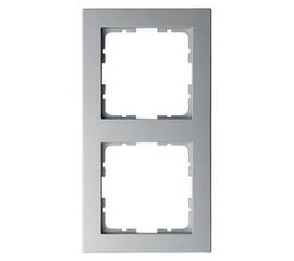Рамка Jasmart G-Classic 2-постовая цвет алюминий поликарбонат G1002S