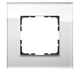 Рамка Jasmart G-Glass 1-постовая G1001GW