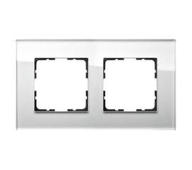 Рамка Jasmart G-Glass 2-постовая G1002GW