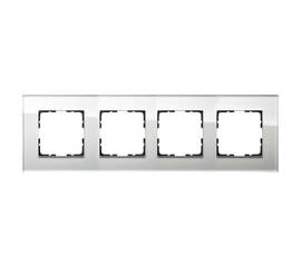 Рамка Jasmart G-Glass 4-постовая G1004GW