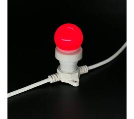 Лампа для Белт-Лайт E27 2W красная Laitcom (LTC) LAMP1-2R