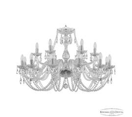 Подвесная люстра Bohemia Ivele Crystal 101/12+6/360 Ni