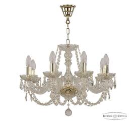 Подвесная люстра Bohemia Ivele Crystal 101/8/195 G Leafs