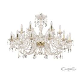 Подвесная люстра Bohemia Ivele Crystal 105/12+6/360 G