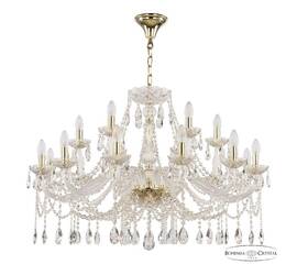 Подвесная люстра Bohemia Ivele Crystal 107/12+6/360 G
