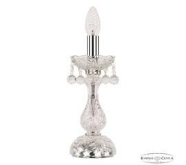 Настольная лампа Bohemia Ivele Crystal 108L/1-27 Ni