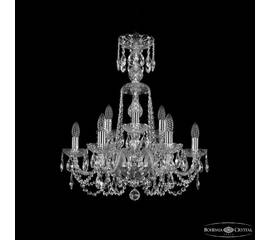 Подвесная люстра Bohemia Ivele Crystal 1402/6+3/195/XL-64 Ni