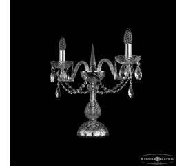 Настольная лампа Bohemia Ivele Crystal 1402L/2/141-39 Ni