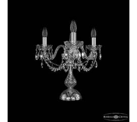 Настольная лампа Bohemia Ivele Crystal 1402L/3/141-39 Ni