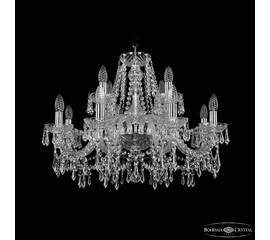 Подвесная люстра Bohemia Ivele Crystal 1403/8+4/240 Ni