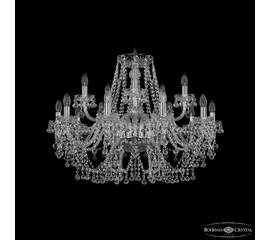 Подвесная люстра Bohemia Ivele Crystal 1409/10+5/300 Ni