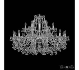 Подвесная люстра Bohemia Ivele Crystal 1409/12+6/360 Ni