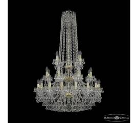 Подвесная люстра Bohemia Ivele Crystal 1409/16+8+4/300/h-130/3d G