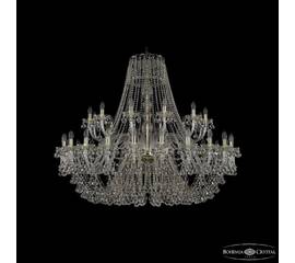 Подвесная люстра Bohemia Ivele Crystal 1409/24+12/530 G