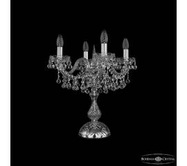 Настольная лампа Bohemia Ivele Crystal 1409L/4/141-47 Ni