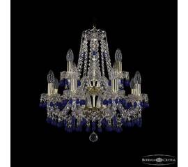 Подвесная люстра Bohemia Ivele Crystal 1410/8+4/160/2d G V3001