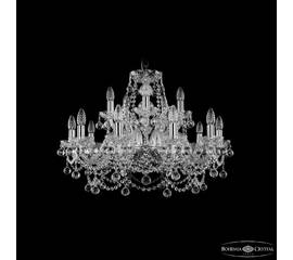 Подвесная люстра Bohemia Ivele Crystal 1411/10+5/240 Ni Balls