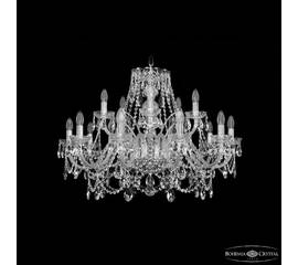 Подвесная люстра Bohemia Ivele Crystal 1411/10+5/300 Ni