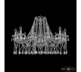 Подвесная люстра Bohemia Ivele Crystal 1413/12/300 Ni Leafs