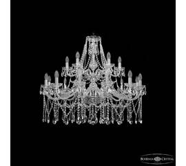 Подвесная люстра Bohemia Ivele Crystal 1413/12+6/360/2d Ni