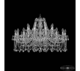 Подвесная люстра Bohemia Ivele Crystal 1413/16+8/360 Ni