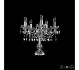 Настольная лампа Bohemia Ivele Crystal 1413L/5/141-39 Ni