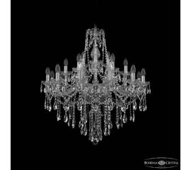 Подвесная люстра Bohemia Ivele Crystal 1415/12+6+3/300 Ni
