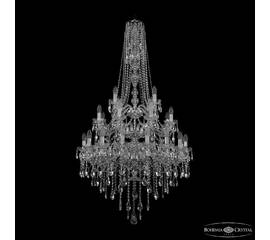 Подвесная люстра Bohemia Ivele Crystal 1415/16+8+4/300/h-155/3d Ni