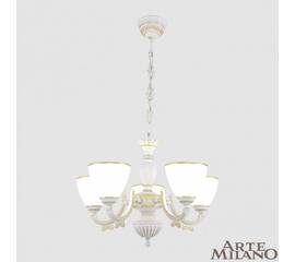 Подвесная люстра Arte Milano 342837/5 WT+G