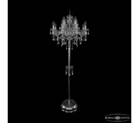 Торшер Bohemia Ivele Crystal 1415T2/8+4/200-165 Ni