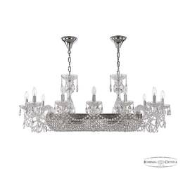 Подвесная люстра Bohemia Ivele Crystal 1453/12/195/800 Ni
