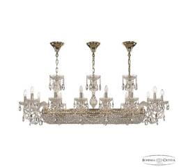 Подвесная люстра Bohemia Ivele Crystal 1453/14/195/1000 G