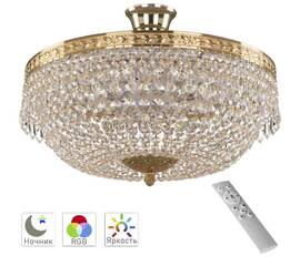 Потолочная люстра Bohemia Ivele Crystal 19011/45IV/LED-DIM G