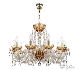 Подвесная люстра Bohemia Ivele Crystal 5402/10/240 G Amber/M-1H