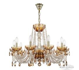 Подвесная люстра Bohemia Ivele Crystal 5402/10/240 G Amber/M-1H K721