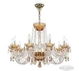 Подвесная люстра Bohemia Ivele Crystal 5402/10/300 G Amber/M-1H K721